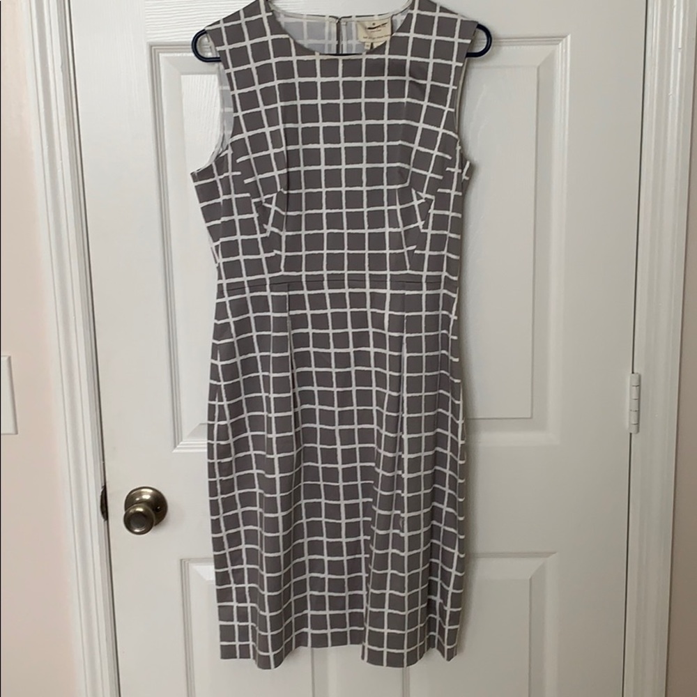Gray and shuts Kate spade dress